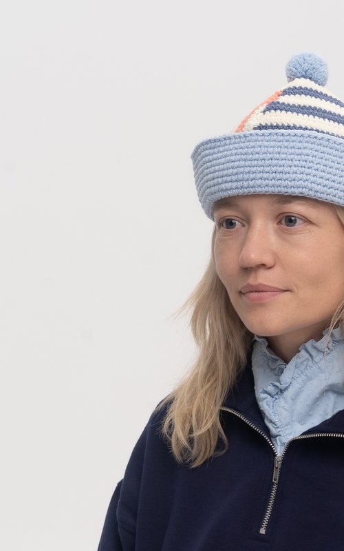 CROCHETED SAILOR HAT 26234/54