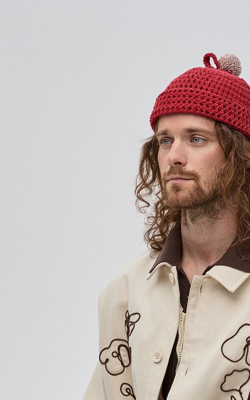 CROCHETED BEANIE 26222/33