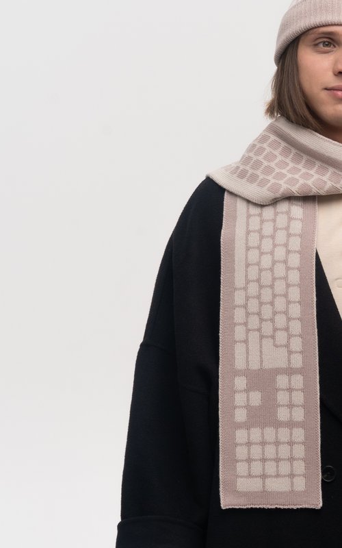 Scarf KEYBOARD <br>/БЕЖЕВЫЙ